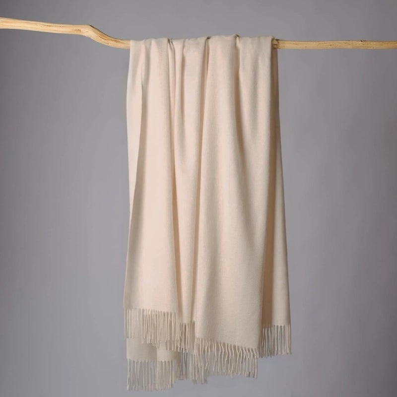 OHAYOMI Womens Thick Oversized Pashmina Shawl Wrap Scarves Soft Winter Warm Blanket - Image 3